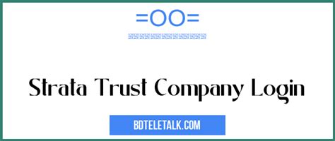Contact Email BusDevStrataTrust. . Strata trust company login